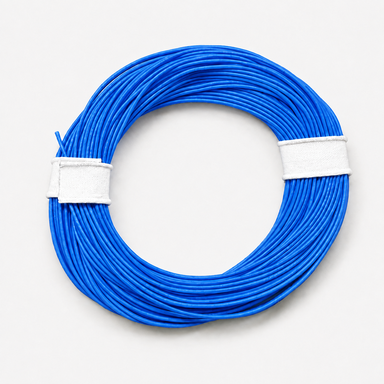 10 Meter Kabel 0,05mm² Blau