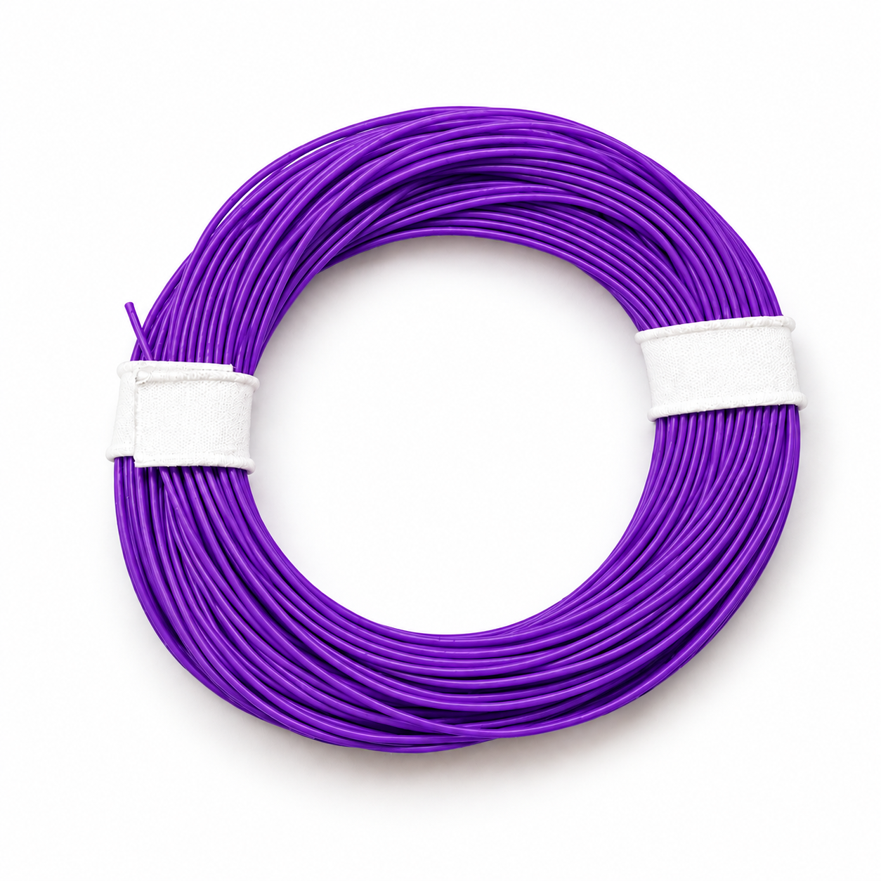 10 Meter Kabel 0,05mm² Violett